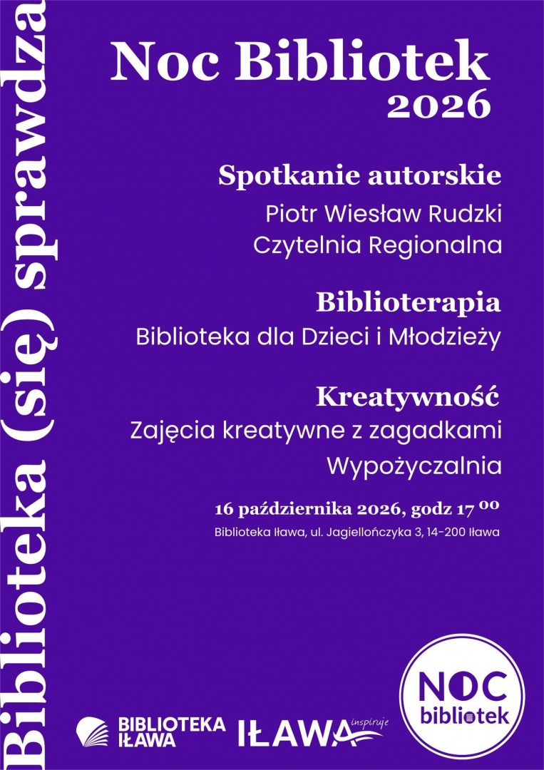 Noc Bibliotek w Iławie