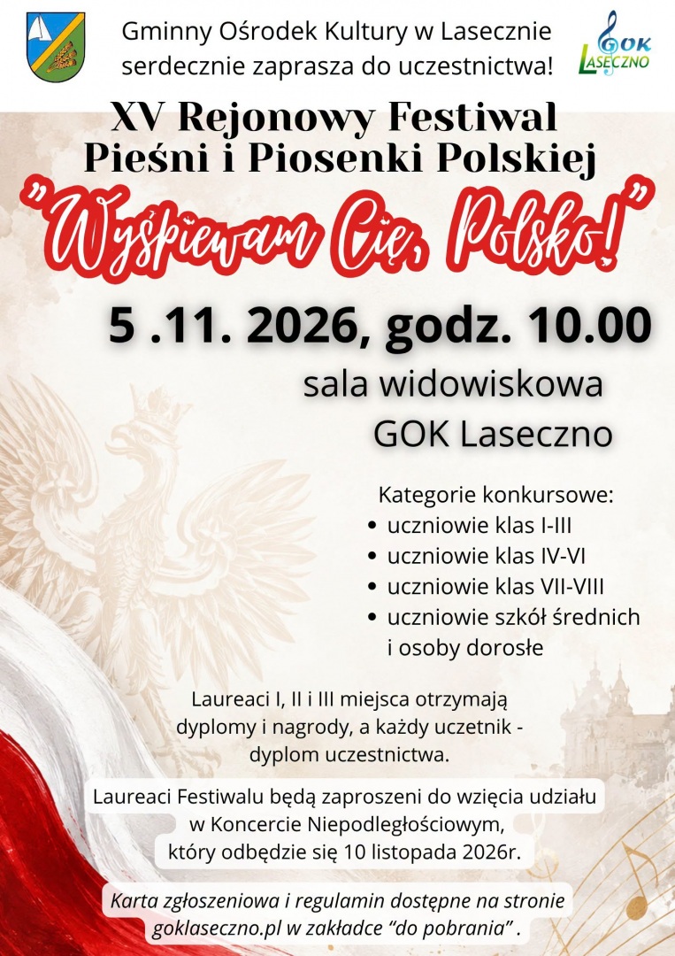 XV Rejonowy Festiwal Pieśni i Piosenki Polskiej