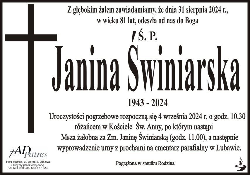 Janina Świniarska 