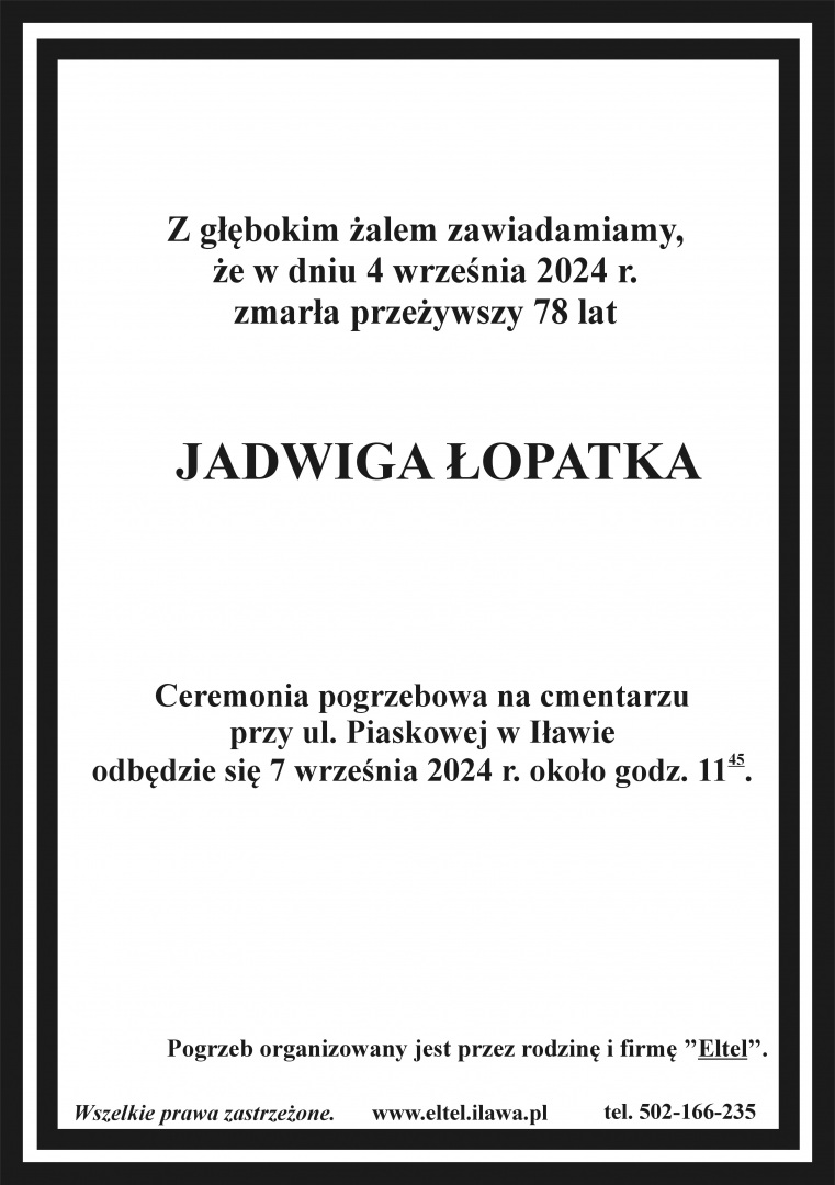 Jadwiga Łopatka