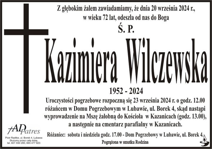 Kazimiera Wilczewska 