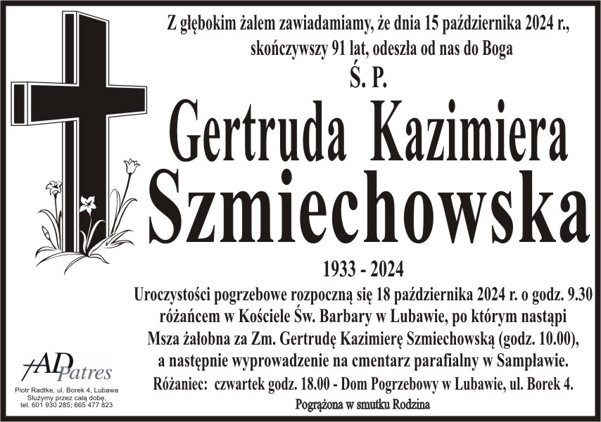 Gertruda Kazimiera Szmiechowska 