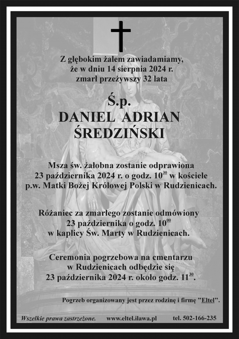 Daniel Adrian Średziński 