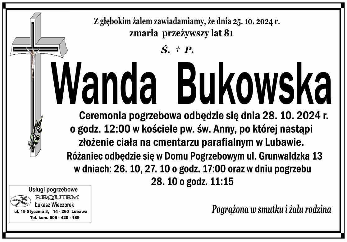 Wanda Bukowska 