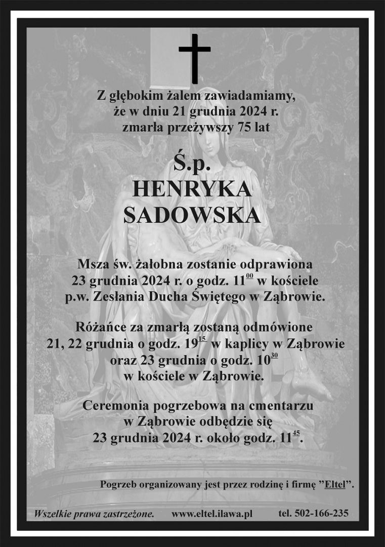 Henryka Sadowska 