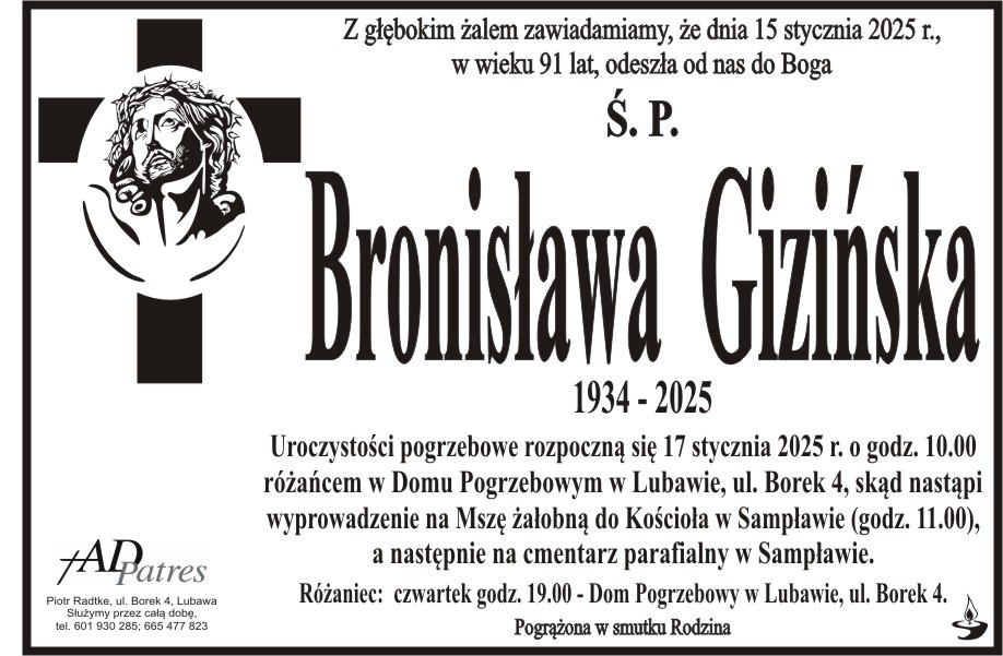 Bronisława Gizińska 