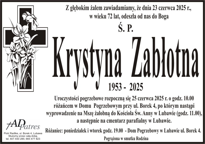 Krystyna Zabłotna