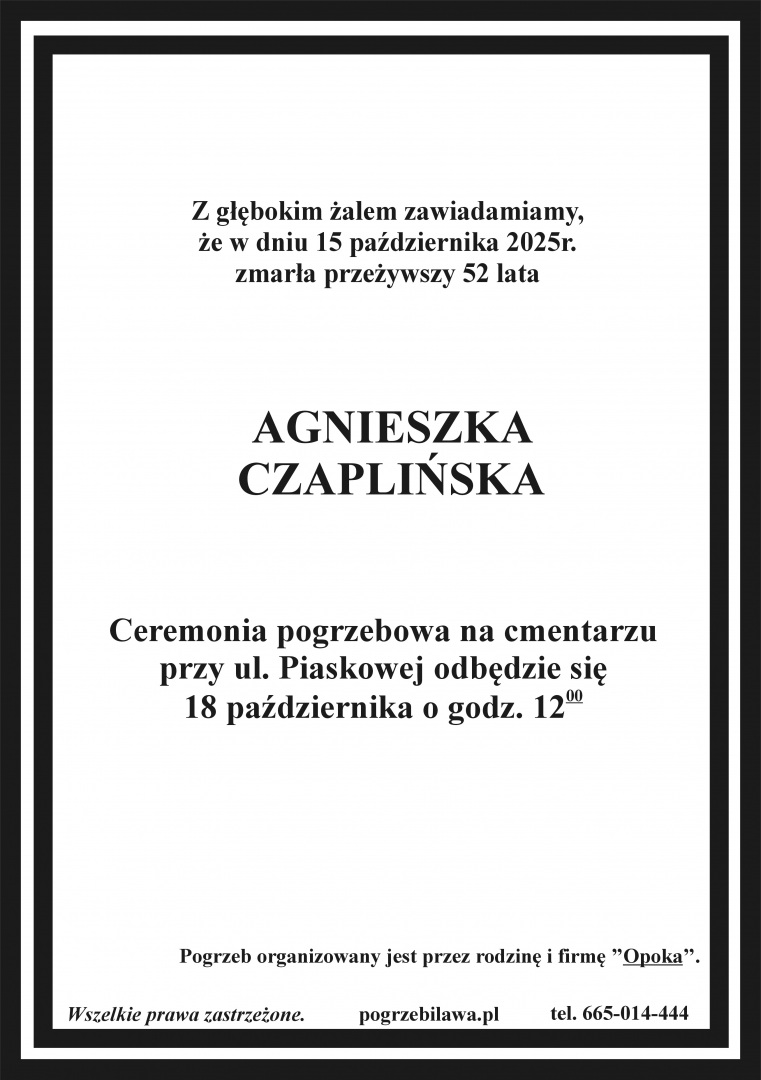 Agnieszka Czaplińska
