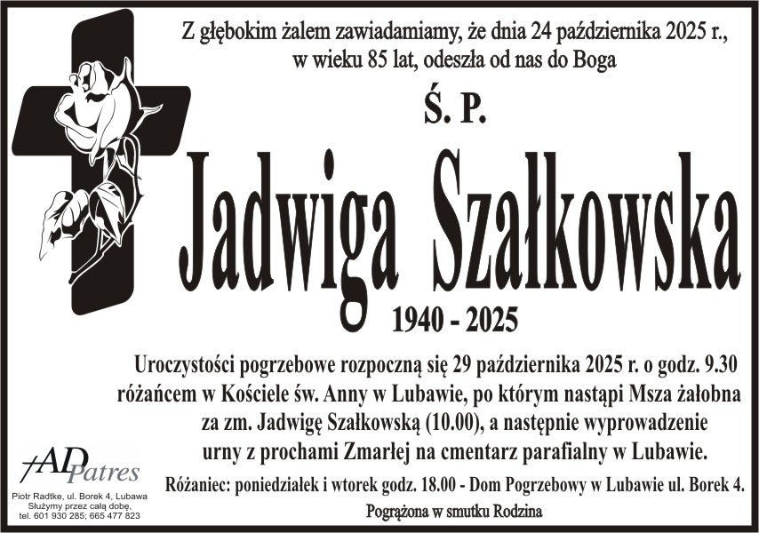 Jadwiga Szałkowska