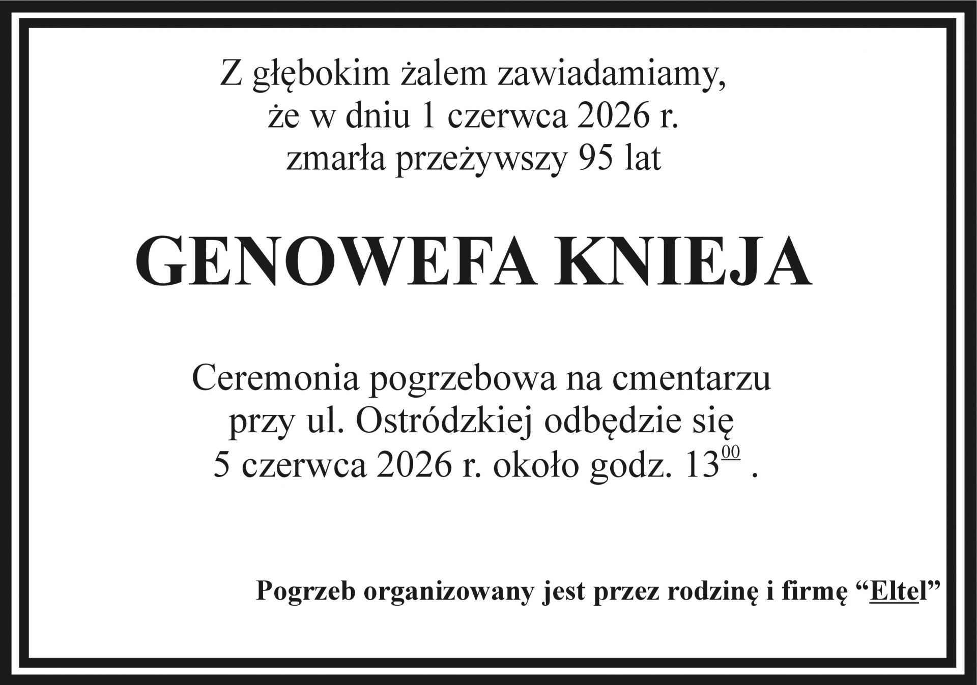 Genowefa Knieja
