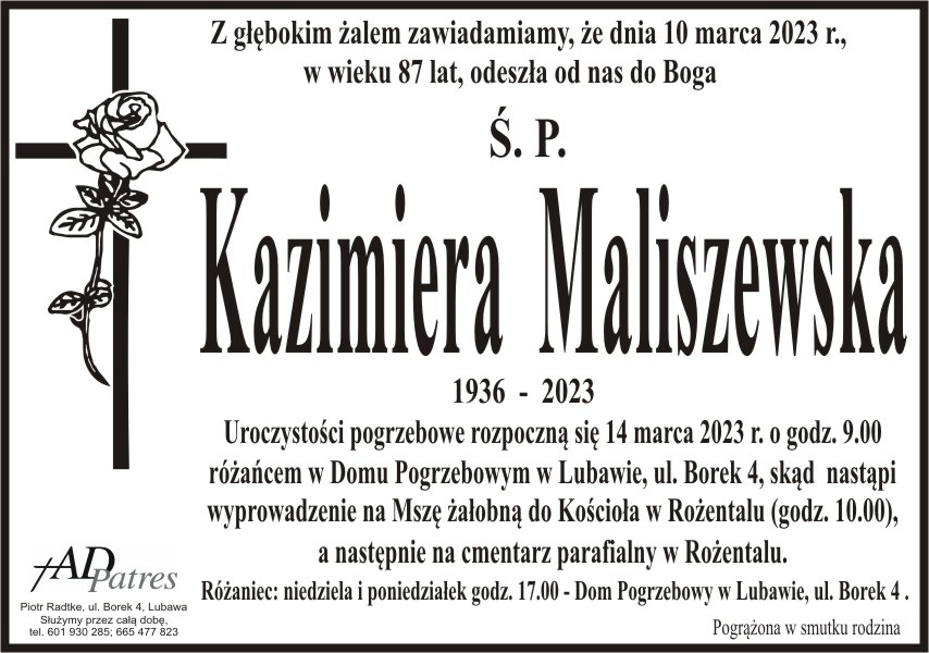Kazimiera Maliszewska