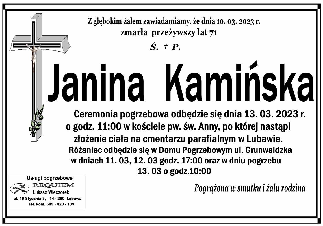 Janina Kamińska 