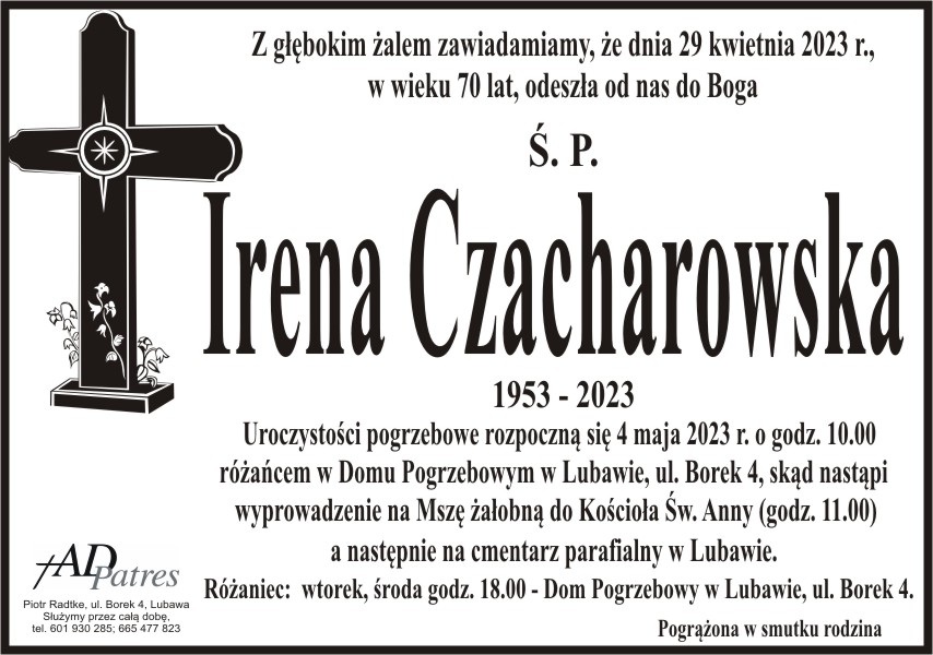 Irena Czacharowska