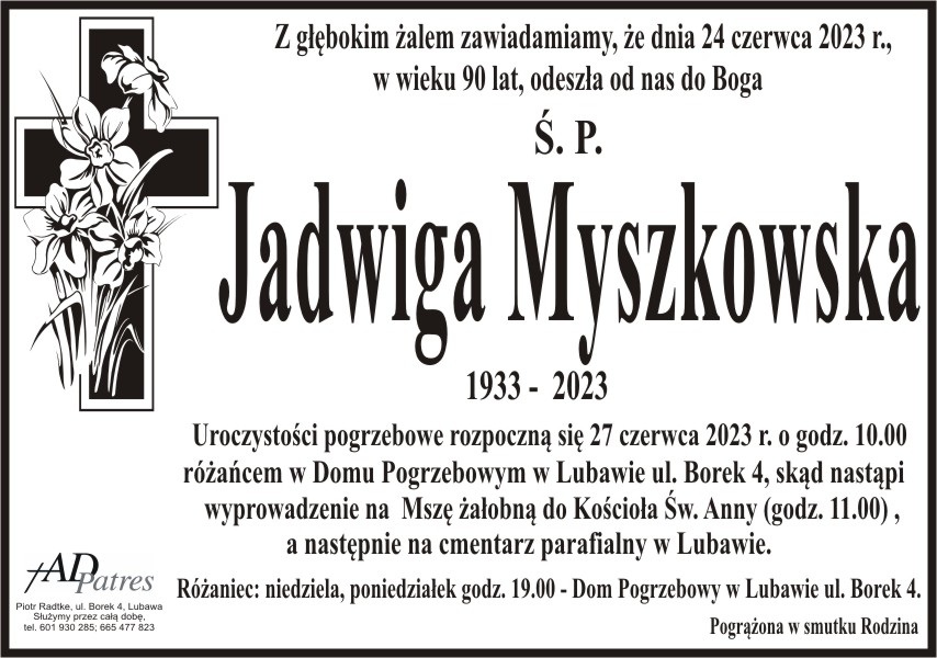 Jadwiga Myszkowska 