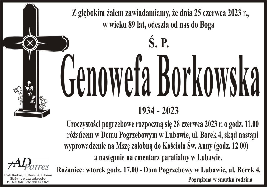 Genowefa Borkowska 