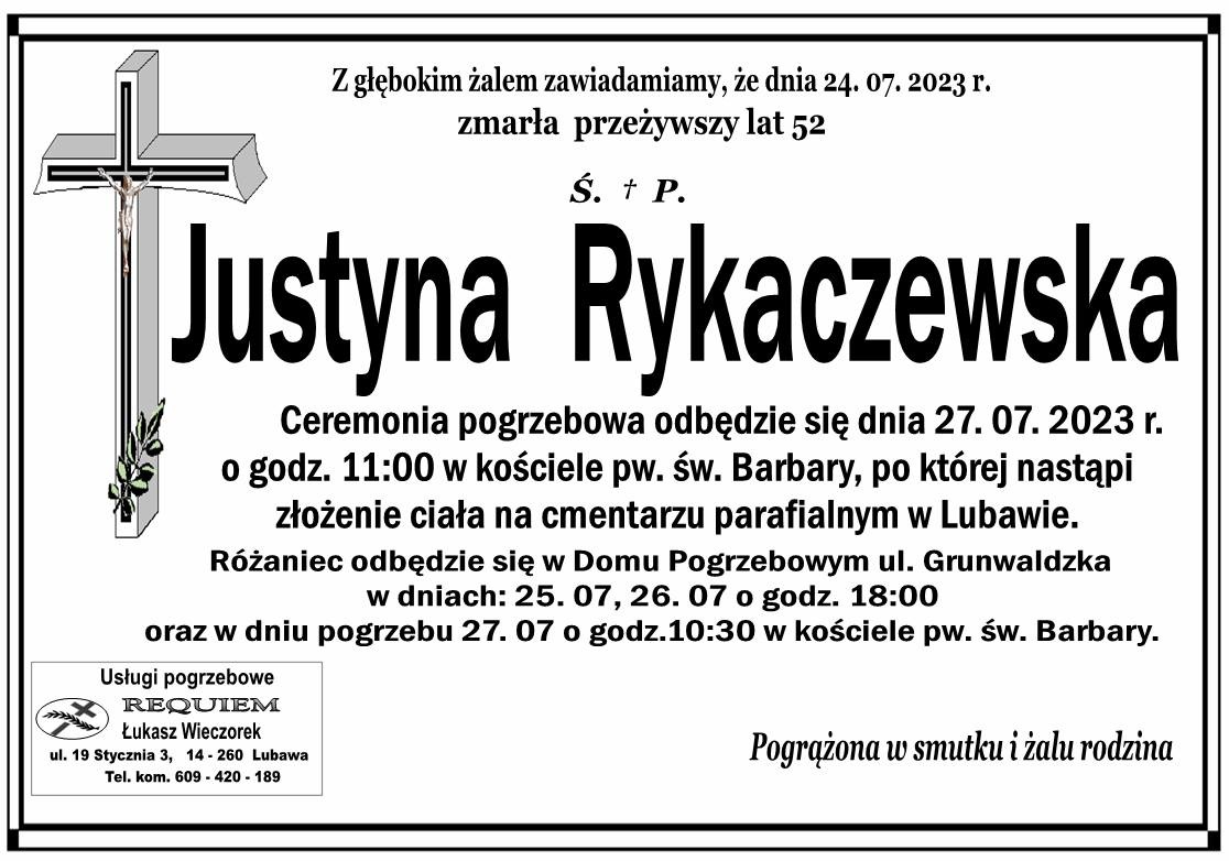 Justyna Rykaczewska 
