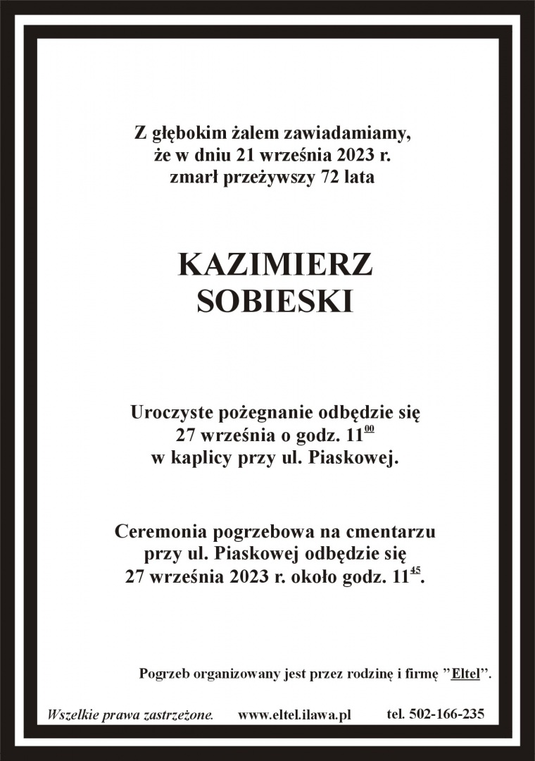 Kazimierz Sobieski