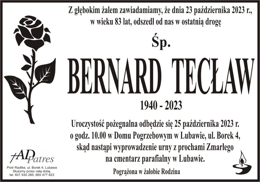 Bernard Tecław