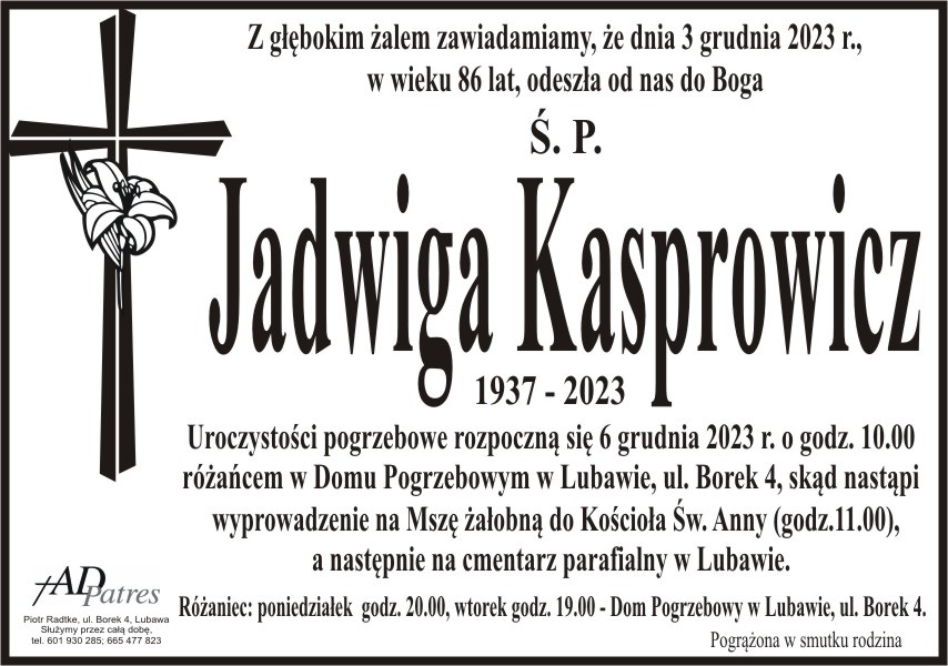 Jadwiga Kasprowicz